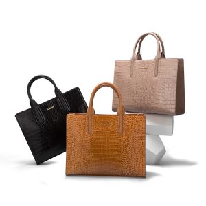 Shoulder Bags Real Leather Triangle Shape Crossbody Bag