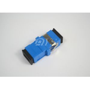 SC Singlemode Simplex Fiber Optic Adapter Blue