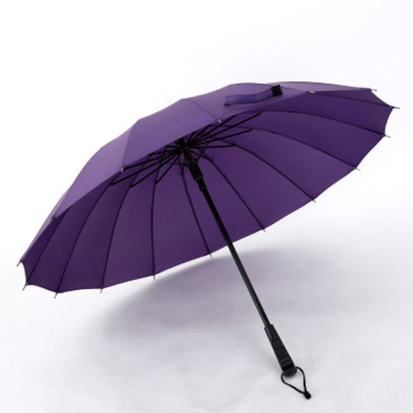 29 Inches Golf Umbrellas Made of 190T Pongee Fabric and Fiberglass Frame, Color Customization