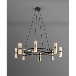 Voltaire Circular Chandelier 2404 48DIA x 60OAH Illuminate Your Space