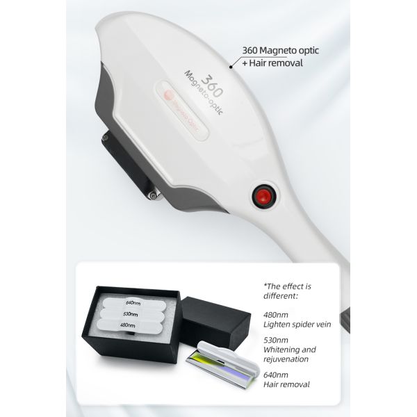 Magneto-optical handle