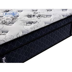 Home Hotel Bed Eurotop 12 Inch Pocket Coil Sprung Mattress
