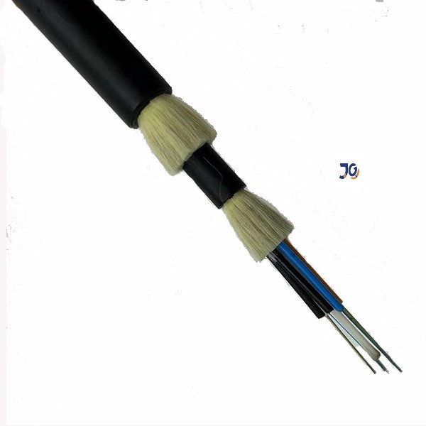 Buy Singlemode No Metlal 12/24/48 Cores ADSS Fiber Optic Cable With Aramid Yarn at wholesale prices