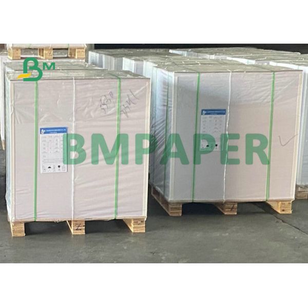 10PT 12PT C2S Cover Bright White 20x40inch For Brochures Printing