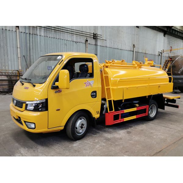 Buy Dongfeng 4x2 Mini 3m3 Vacuum Sewer Cleaning Truck at wholesale prices