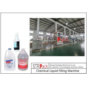 Automatic Bottle Filling Line with PLC Control System