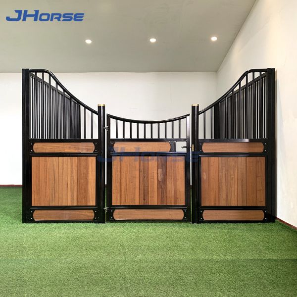 Buy Weatherproof Euro Horse Stalls Galvanized Steel Frame at wholesale prices