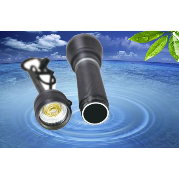 Aluminum Alloy 2000LM LED Dive Torch 100m Waterproof 5 Mode Diving Lighting