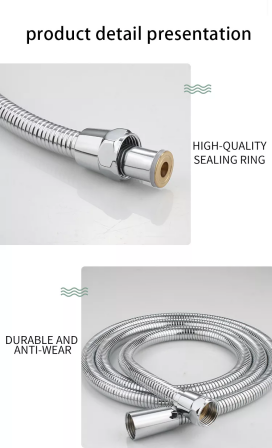 Stainless Steel Shower Flexible Hose For Apartment's Bathroom
