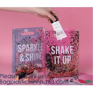OEM And ODM Bulk Order Small PVC Clear Women Shopping Bags Clear Handbags Good