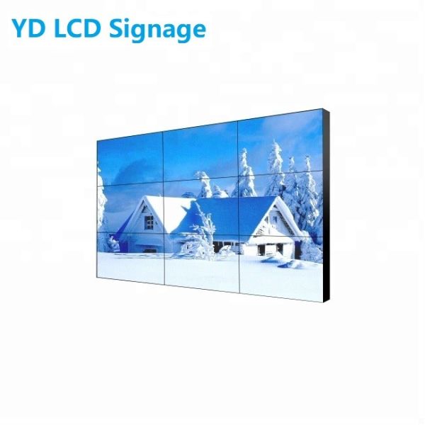 Buy 55Inch 55"  Narrow Bezel LCD Display Screen Led backlight Lcd Video Wall at wholesale prices
