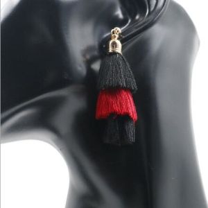 Tassel Earrings for ladies hot sell alloy tassel earrings