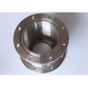 Precision Metal Casting Parts Pipe Flange Connector IATF16949 Certification