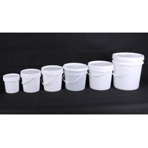 Handle Available Plastic Food Bucket Capacity 0.2L-20L Free Sample Pick Up