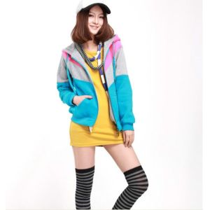 Zip-up Hoodies Sweatshirts , Couple Clothes , Blue Anti-Wrinkle