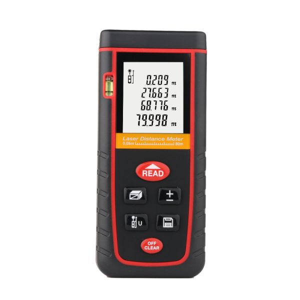 New 80m Self-Calibration Laser Distance Meter For Engineering Measurement And