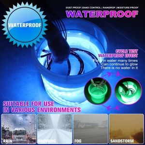 12V App Control IP67 4PCS Car Underglow Lights