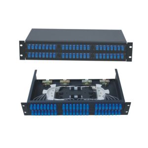 Durable fiber termination box for Data communications networks