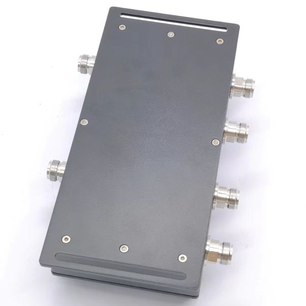 698-3800MHz 4X2 Hybrid Coupler N Type for in Building Red Package Gross Weight 2