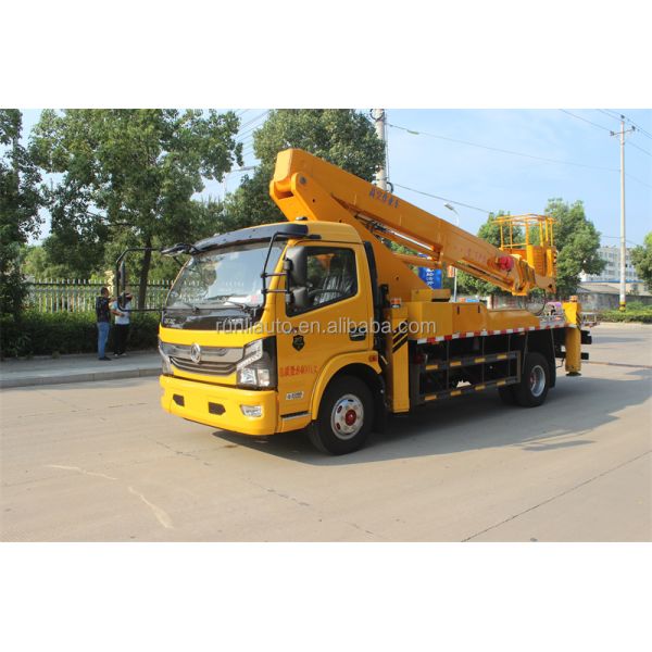 Street Light Maintenance Dongfeng 4x2 Bucket Truck Aerial Working Platform Truck Mounted High Altitude Operation Truck