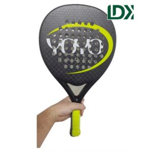 Carbon Padel Court Padel Equipment Custom Padel Tennis Racket 460mm