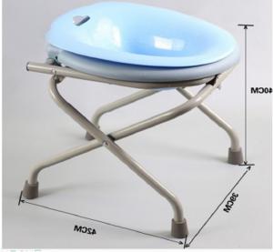 China One Click Folding Common Sitting Adjustable Bath Seat High Carbon Steel Squat Free on sale