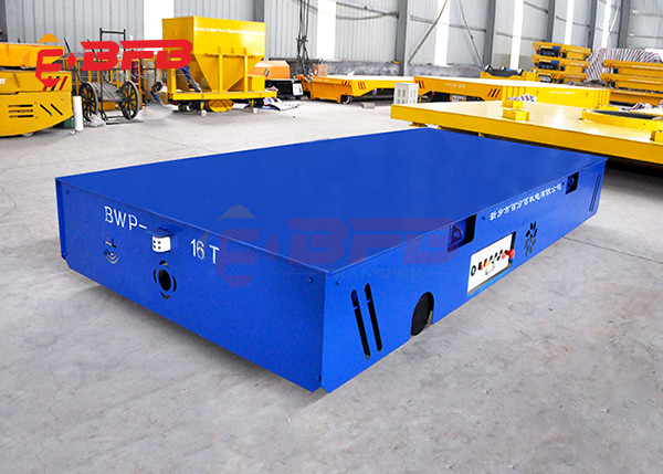 Self Propelled Electric Transporter 50ton Industrial Parts Handling