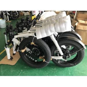 20" Fat Tire Electric Bike Beach Cruiser Snow Aluminum 36v 10ah 350w 8FUN