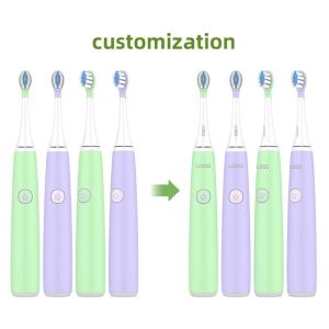 Silicone Head Long Standby Kids Electric Toothbrush Childrens Rechargeable