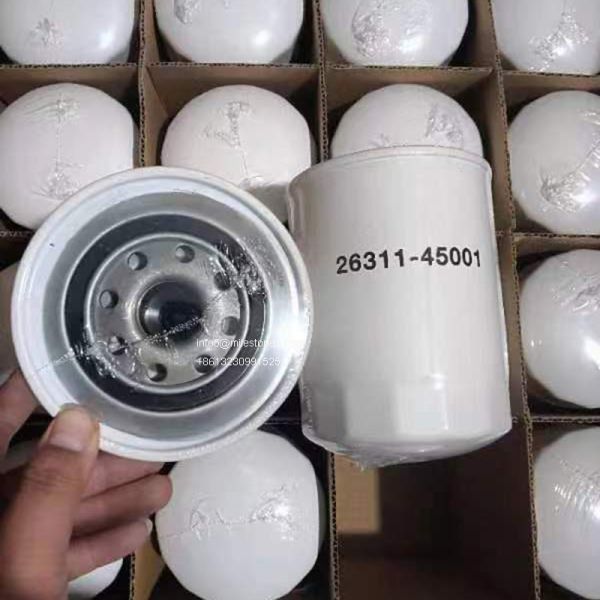 High efficiency lube fillter 26311-45001 lube oil filter 26311-45001