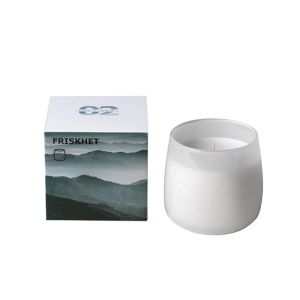 Frosted White Glass Candle Jar Beautiful Scented Candles Unique Scented Candles