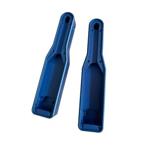 High Precision CNC Spare Parts with Blue Oxidation Surface Treatment and CNC