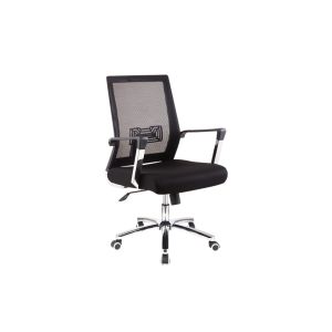 China Adjustable Height 360 Degree 41cm Staff Office Chair on sale