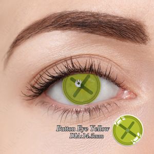 Soft Halloween Cosplay Eye Contact Lenses Crazy Colored Silicone Hydrogel