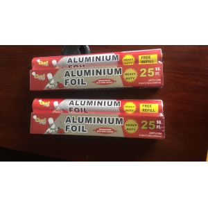 Heavy Gauge Aluminum Foil Wrapping Paper With 10mic - 25mic Thickness