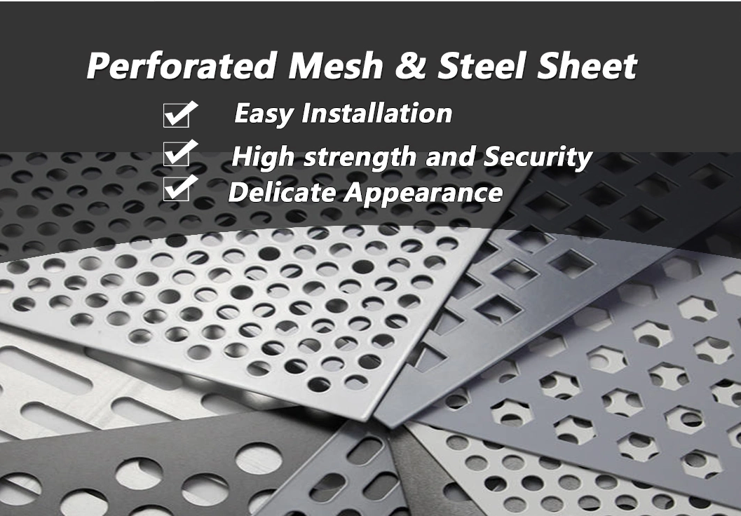 JIS Standard Stainless Steel Perforated Sheets PVDF PE Coated Finished