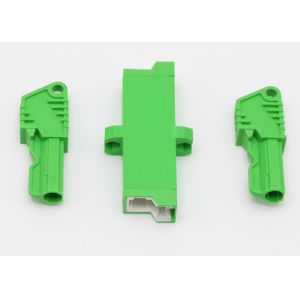 SM SX 2.5mm Ceramic Sleeve Fiber Optic Adapters LC For Aero Industry