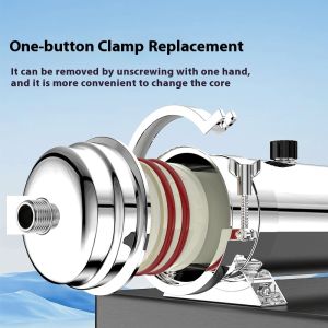 M-Feet Stainless Steel Home Water Filtration System Manual Purification UF