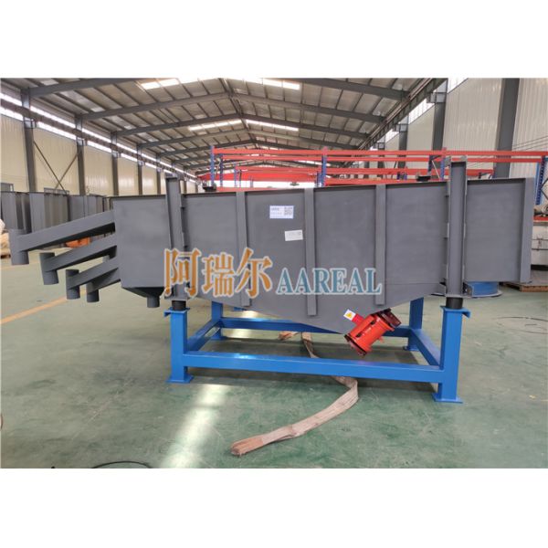 Multi Deck Rectangular Linear Vibrating Screen Separator For Sifting Refractory
