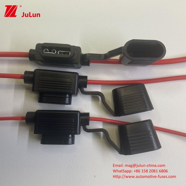 Buy 32VDC Car Blade Fuses Securely Mount And Protect With Plastic In Line F Holder Panel Display at wholesale prices