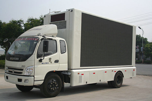 High refresh rate 3840 Hz outdoor P 6 LED billboard with a Novar system