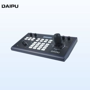 IP PTZ Camera Control Keyboard with 4D Joystick and NDI Controller by DAIPU CCU