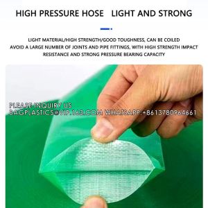 Agriculture Irrigation Flexible Reinforced Layflat Hose General Water Discharge