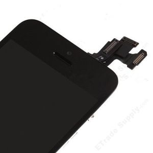 Tianma LCD iPhone 5C Replacement Screen with Digitizer and Home Button - Black -