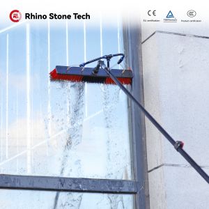 Telescopic Water Fed Pole Glass PV Cleaning Care Product