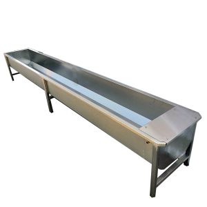 Quality Double Wall Thickness 1mm Animal Drinking Trough With Electrical Heating for sale