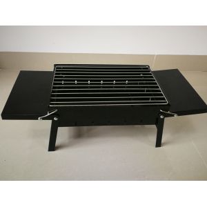 Black Color Foldable Bbq Cooking Grill Set Barbecue Pits For 1-5 People