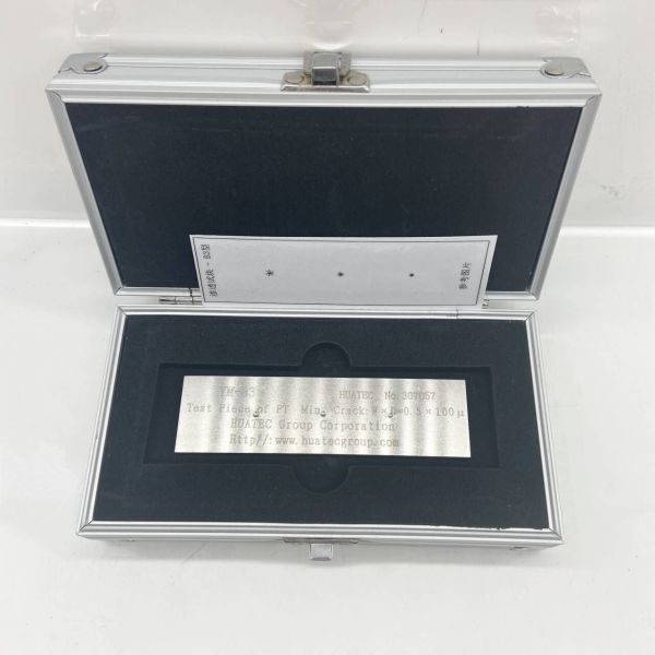 Calibration Block Penetrant Testing Specimen YM-B(B3) Depth 100μm Width Target