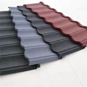 Durable Zinc Stone Coated Roof Tiles 0.4mm Thickness