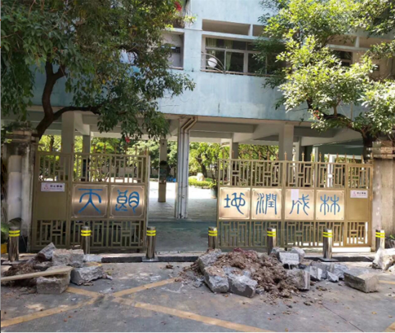 Road Traffic Safety Parking Hydraulic Road Blocker Automatic Rising Bollard